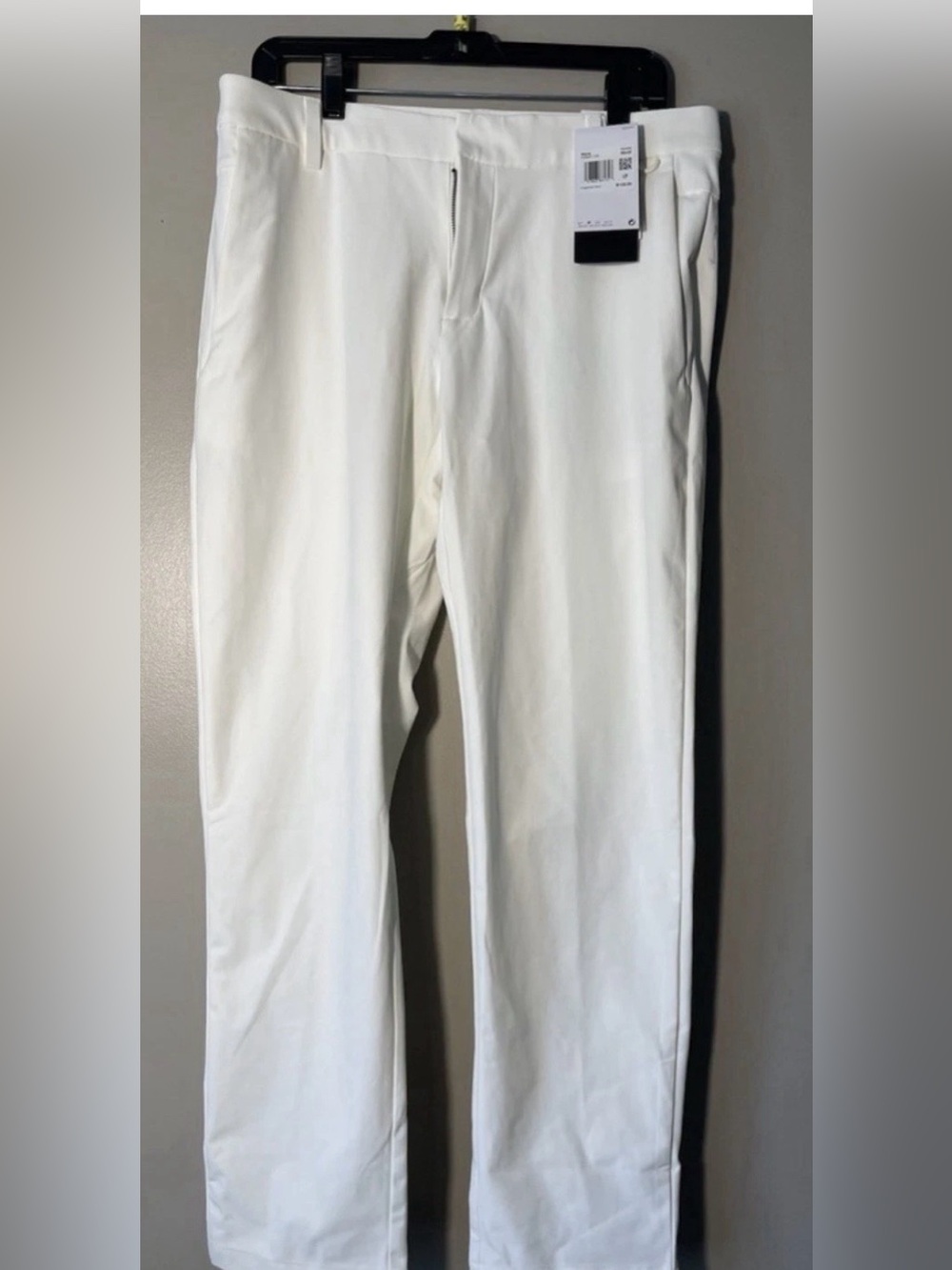 Nike 24.7 Men's Perfect Stretch Regular Fit ChinoPants 36X30 White NWT $125